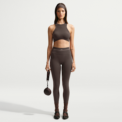 NIKE公式】NikeSKIMS Ribbed Seamless ウィメンズ ハイウエスト 66cm